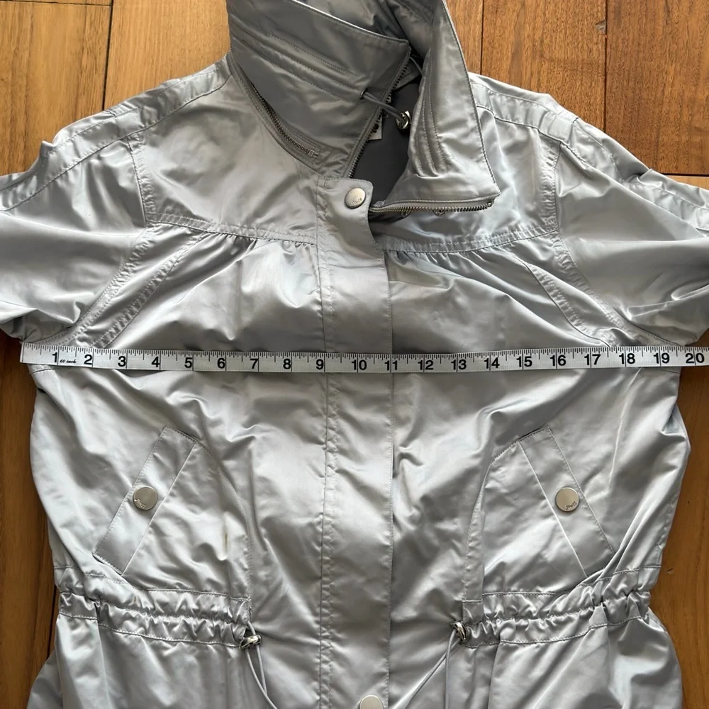 Guess Metallic Moto Jacket Y2K 90s Style Junior Size L